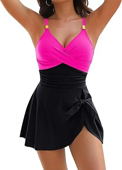 Selina | Your sexy & slimming tummy-taming swim dress
