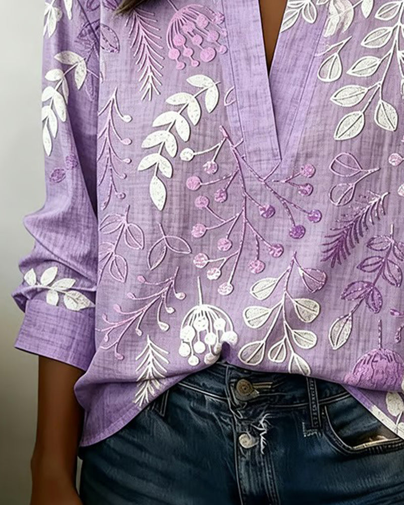 Fleur | Floral Print Blouse
